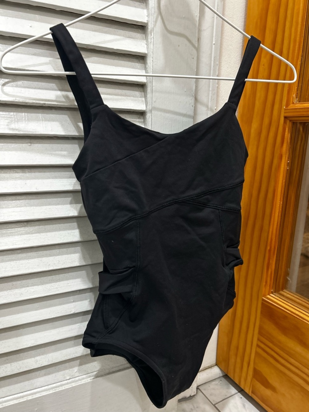 Girls' Black Strappy Ballet Leotard Ivivva Lululemon